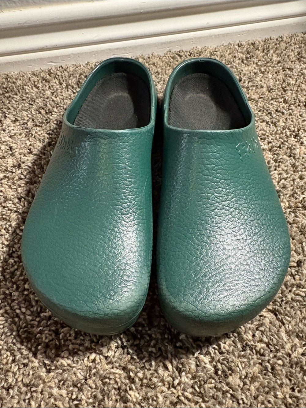 Birkenstock Birki’s Professional Clogs Green Size 41 EU 11 US Removable Insole